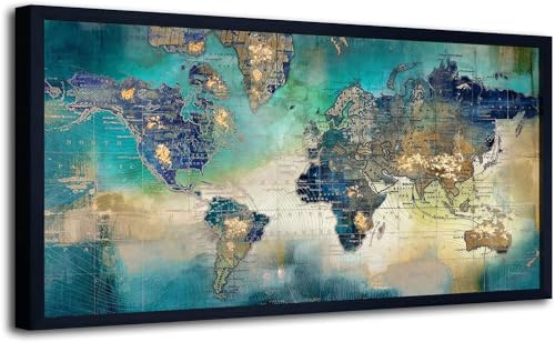 orld Map wall art