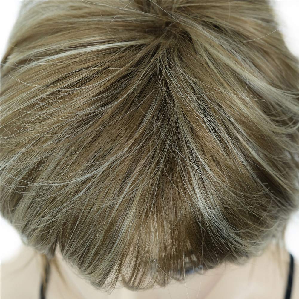 Stylish Short Layered Shaggy Synthetic Wig with Bangs for Women - Perfect for Cosplay, Halloween & Daily Fashion Looks