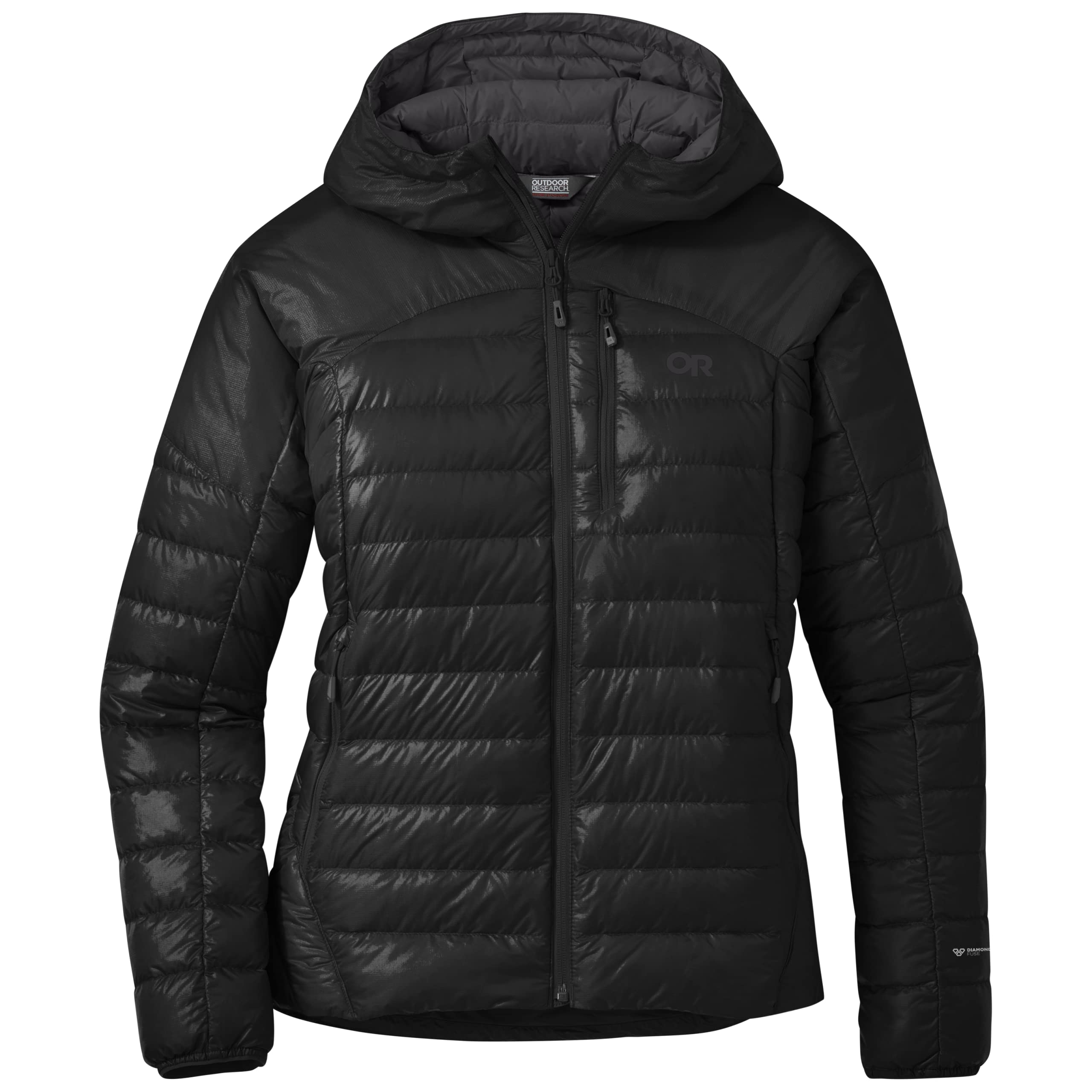 Outdoor Research Women's Helium Down Hoodie - Lightweight Waterproof Winter Jacket for Hiking, Camping & Outdoor Adventures