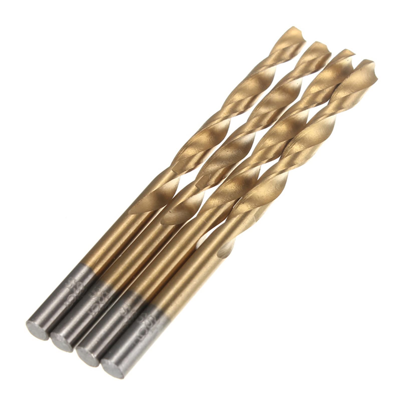 99-Piece Titanium Coated Drill Bit Set (1.5-10mm) - High Speed Steel Twist Drill Bits for Wood, Plastic & Aluminum - Perfect for DIY Projects, Woodworking & Metalworking