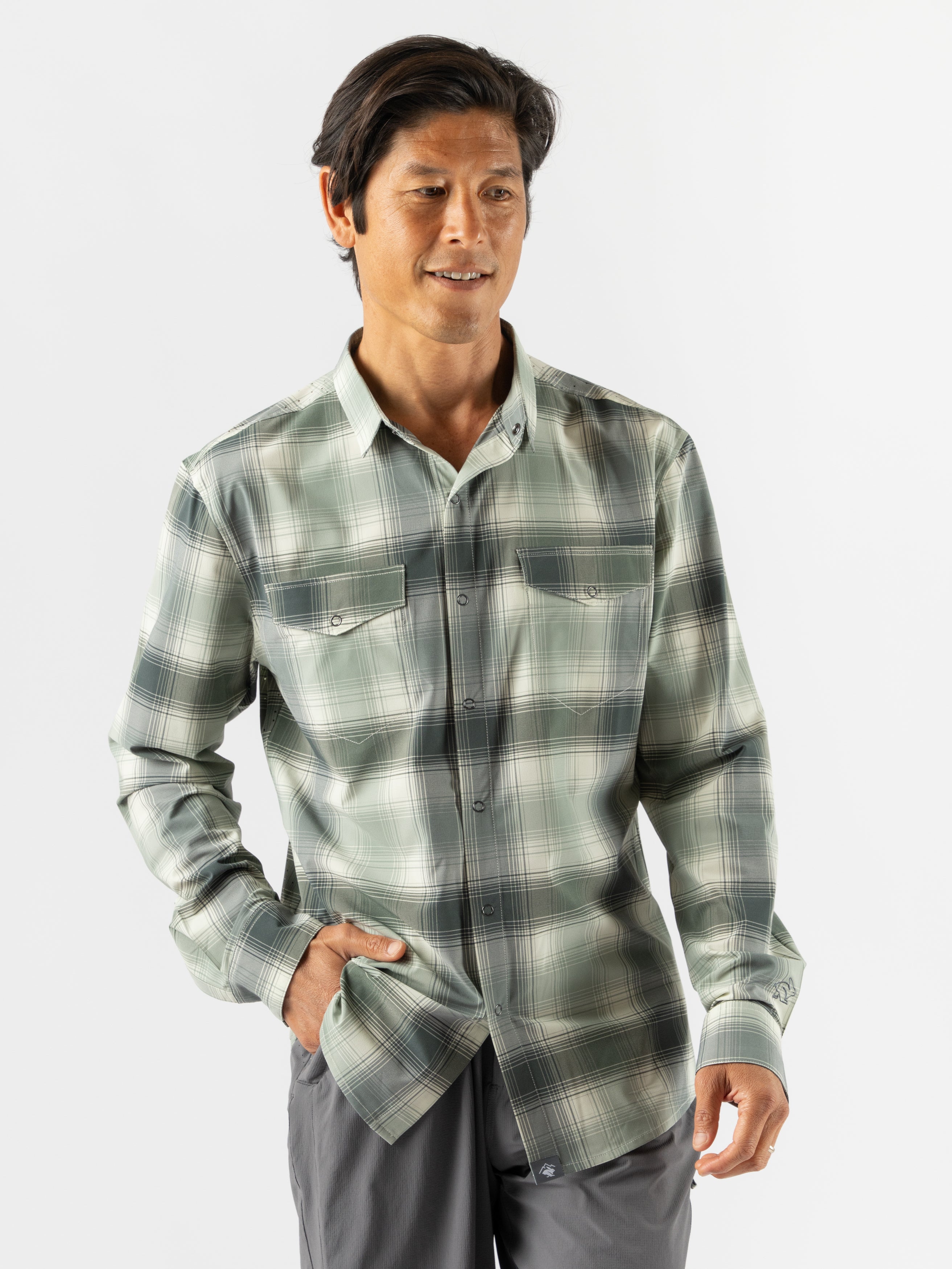 High Country LS Men's Long Sleeve Shirt - Comfortable & Durable Outdoor Wear for Hiking, Camping & Casual Style