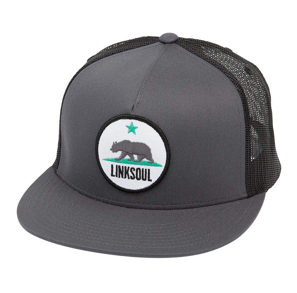 Linksoul California Trucker Hat for Men & Women - Vintage Style Mesh Back Baseball Cap for Outdoor, Beach, and Casual Wear
