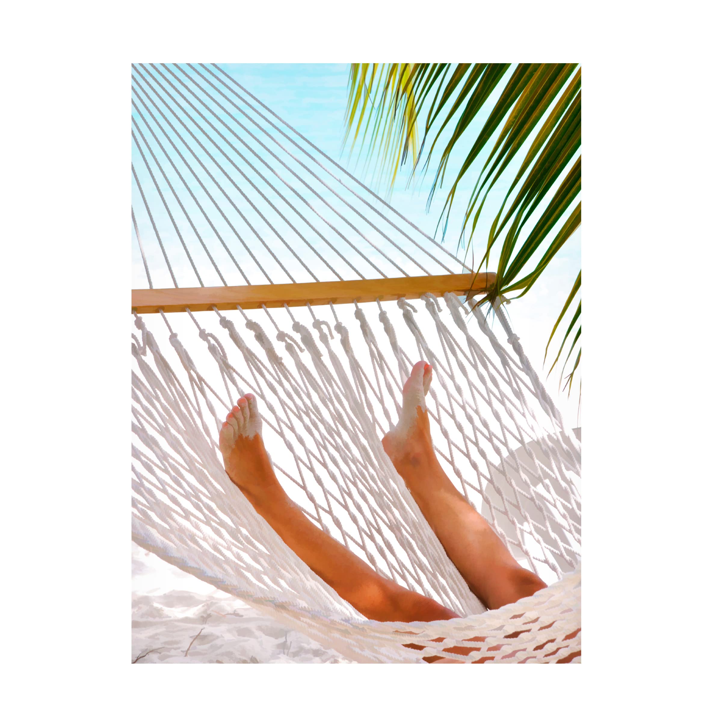 Trademark Fine Art 'Exhale' by Jack Reed - Stretched Canvas Wall Art for Living Room, Bedroom & Office Decor