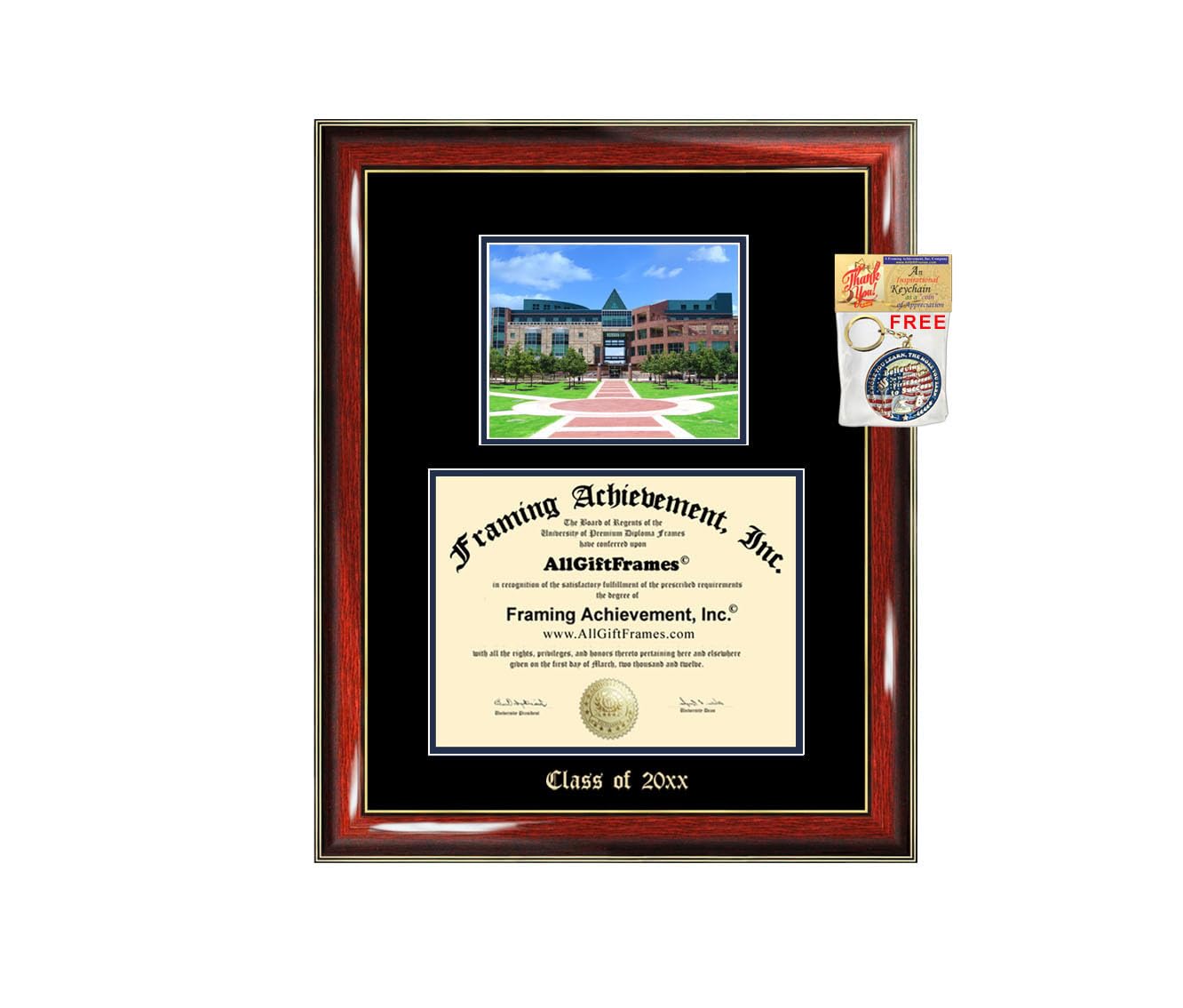 UTSA Diploma Frame - University of Texas San Antonio Graduation Gift for Bachelor, Masters, MBA, PhD | Engraved Degree Display Case with Embossed Logo | Perfect for Office Decor, Home Display & Alumni Pride