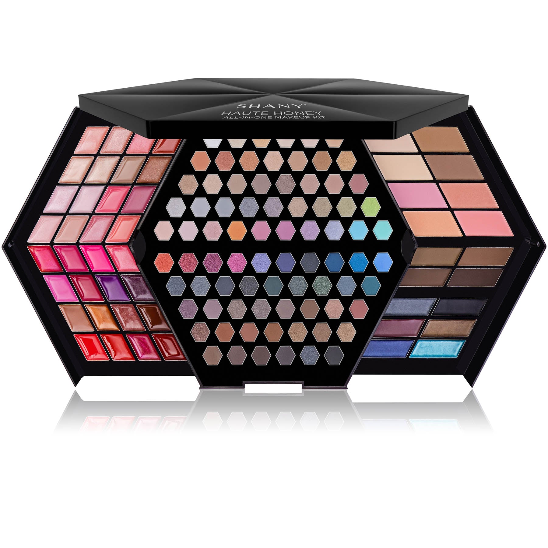 Haute Honey All-in-One Makeup Kit | Complete Cosmetic Set with Foundation, Eyeshadow & Lipstick | Perfect for Daily Use, Special Occasions & Professional Makeup Artists