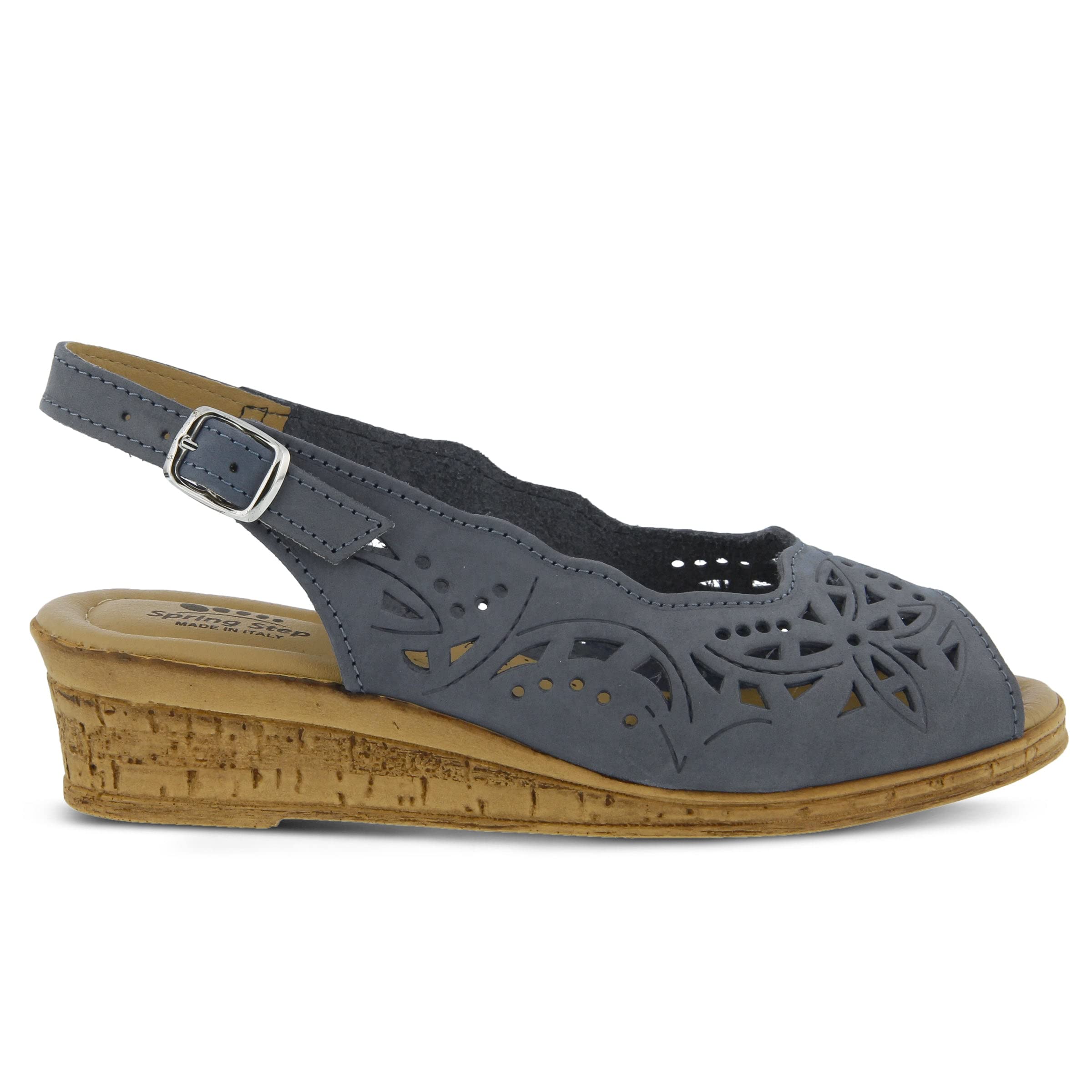 Spring Step Women's Orella Slingback Sandal - Comfortable Summer Dress Shoes for Women, Casual Walking & Outdoor Activities