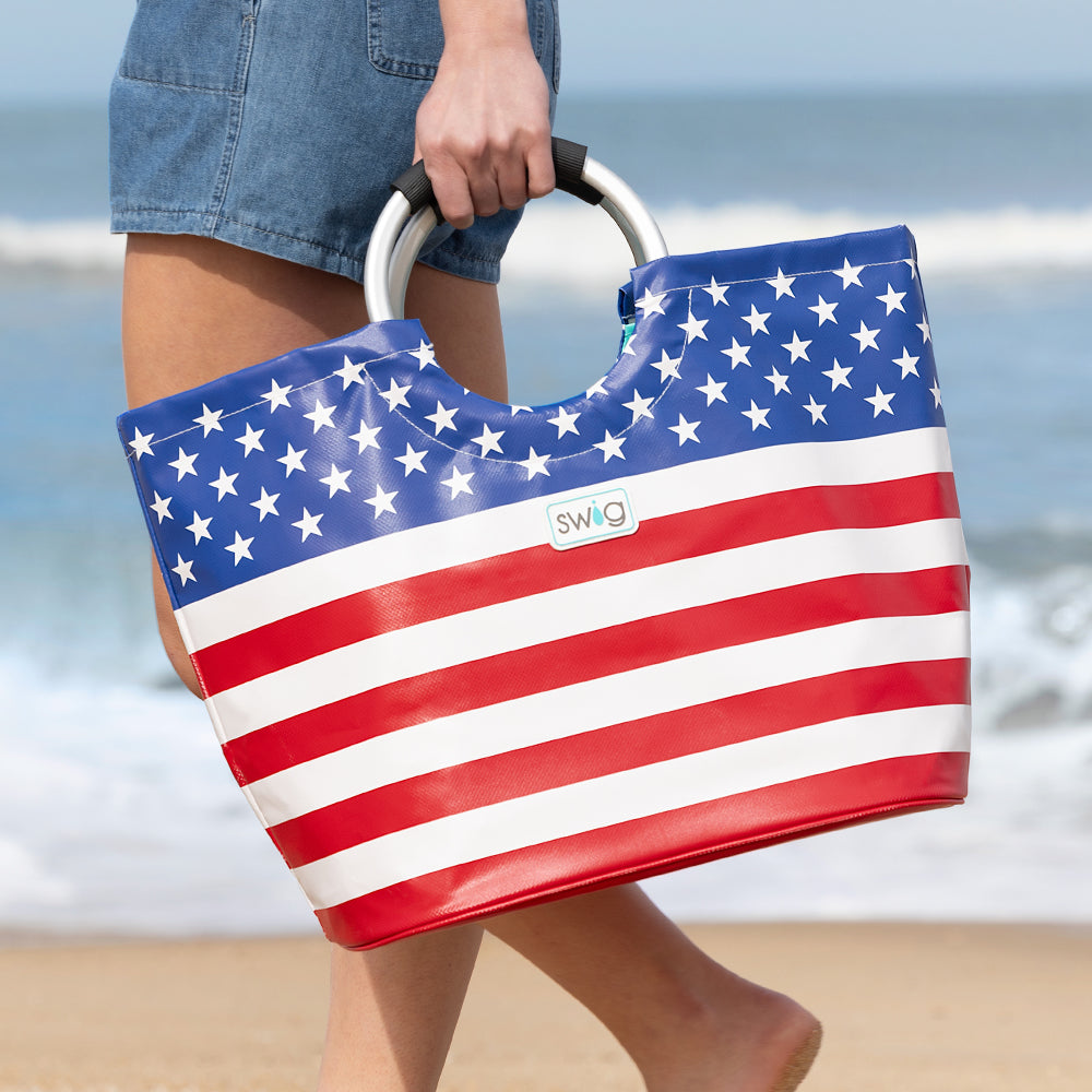 Stylish Loopi Tote Bag for Women - Perfect for Garden Parties, Beach Outings & Shopping - Durable & Fashionable Carryall