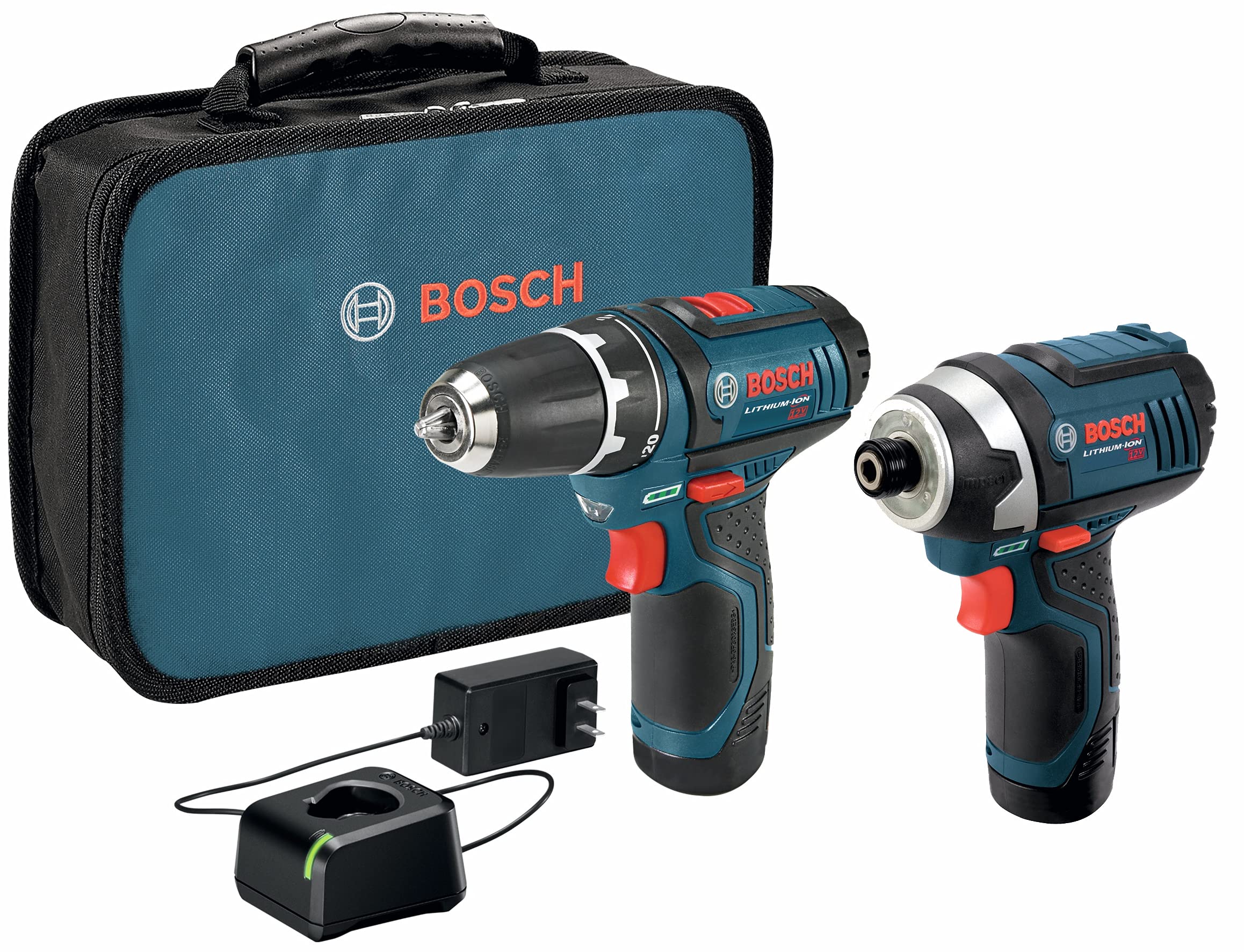BOSCH CLPK22-120 12V Max Cordless 2-Tool Combo Kit - 3/8