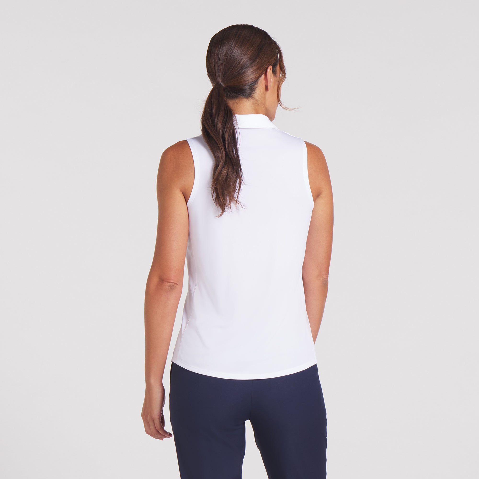 Women's Pure 2.0 Sleeveless Golf Polo Shirt - Moisture Wicking Athletic Top for Golf, Tennis & Summer Outdoor Sports