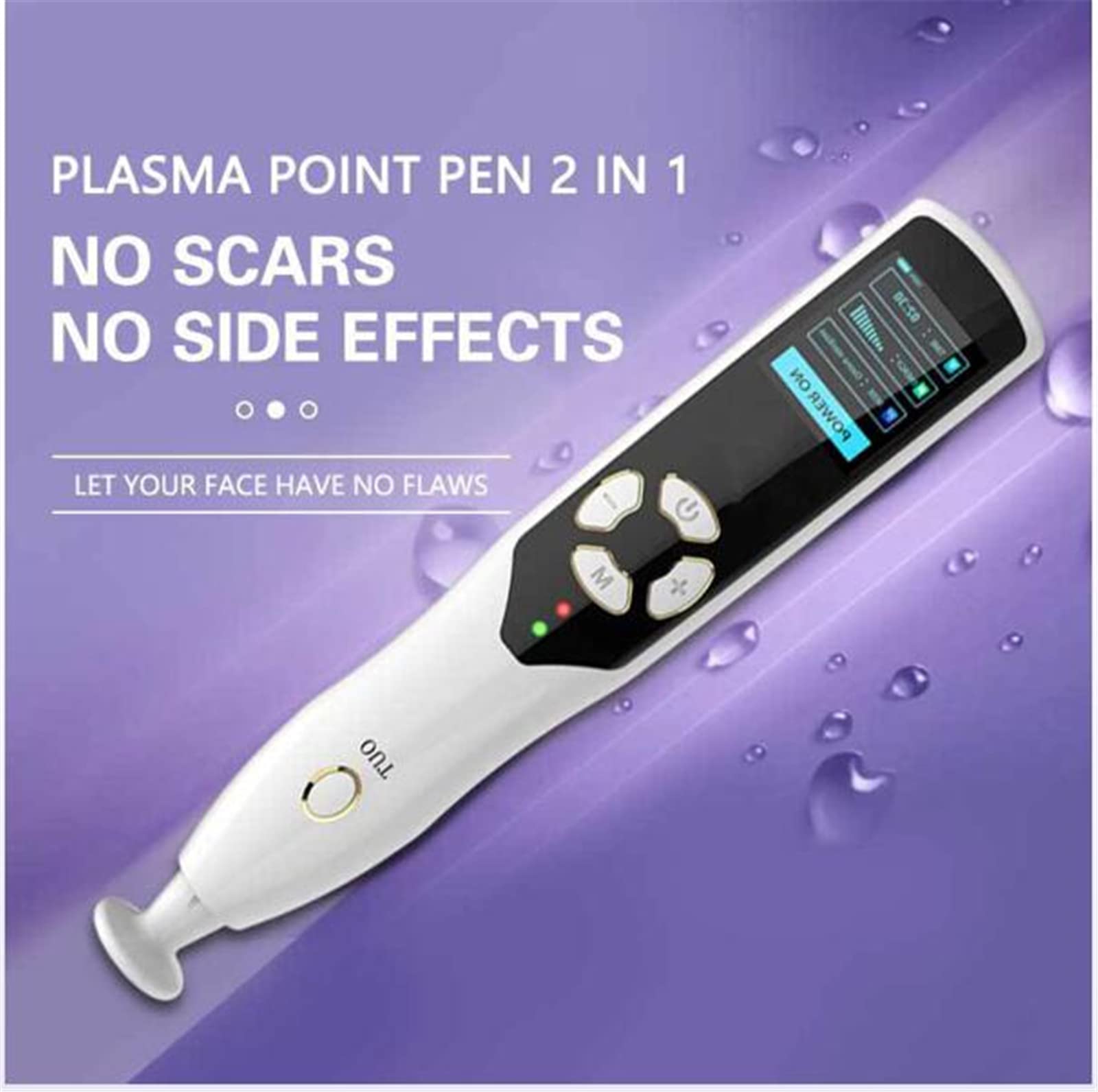 YGMDSL Professional Mole Remover Pen & Plasma Fibroblast Device - Safe Skin Tag, Wart, Freckle & Wrinkle Removal Tool for Face & Body | At-Home Skin Tightening & Dark Spot Treatment | Perfect for Eyelid Lift & Facial Rejuvenation