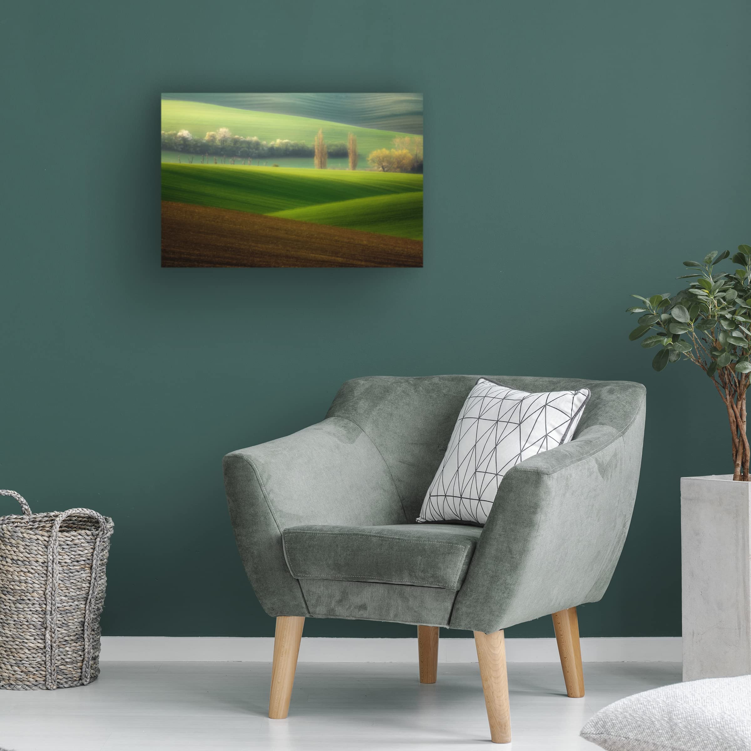 Trademark Fine Art 'Brothers' Canvas Wall Art Print by Krzysztof Browko - Modern Home Decor for Living Room, Bedroom & Office