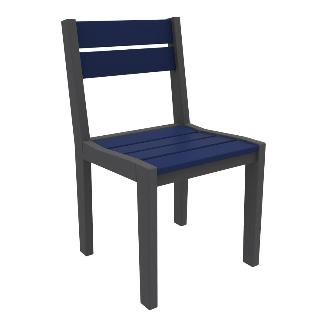 Stylish Coastline Cafe Dining Chair - Modern Wooden Bistro Chair for Kitchen, Restaurant & Patio - Perfect for Home, Cafe & Outdoor Dining