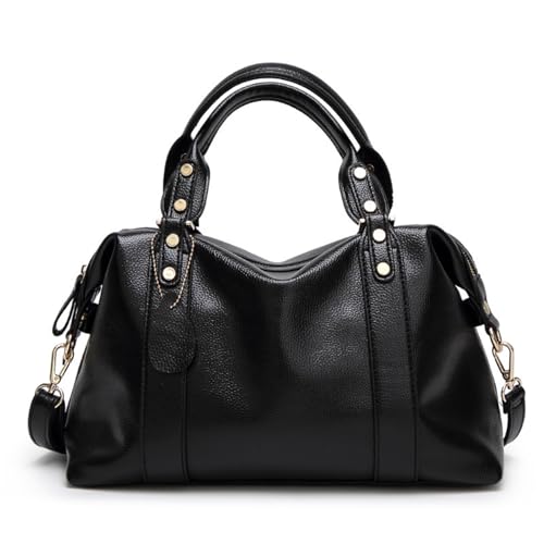 Lychee Pattern Tote-black