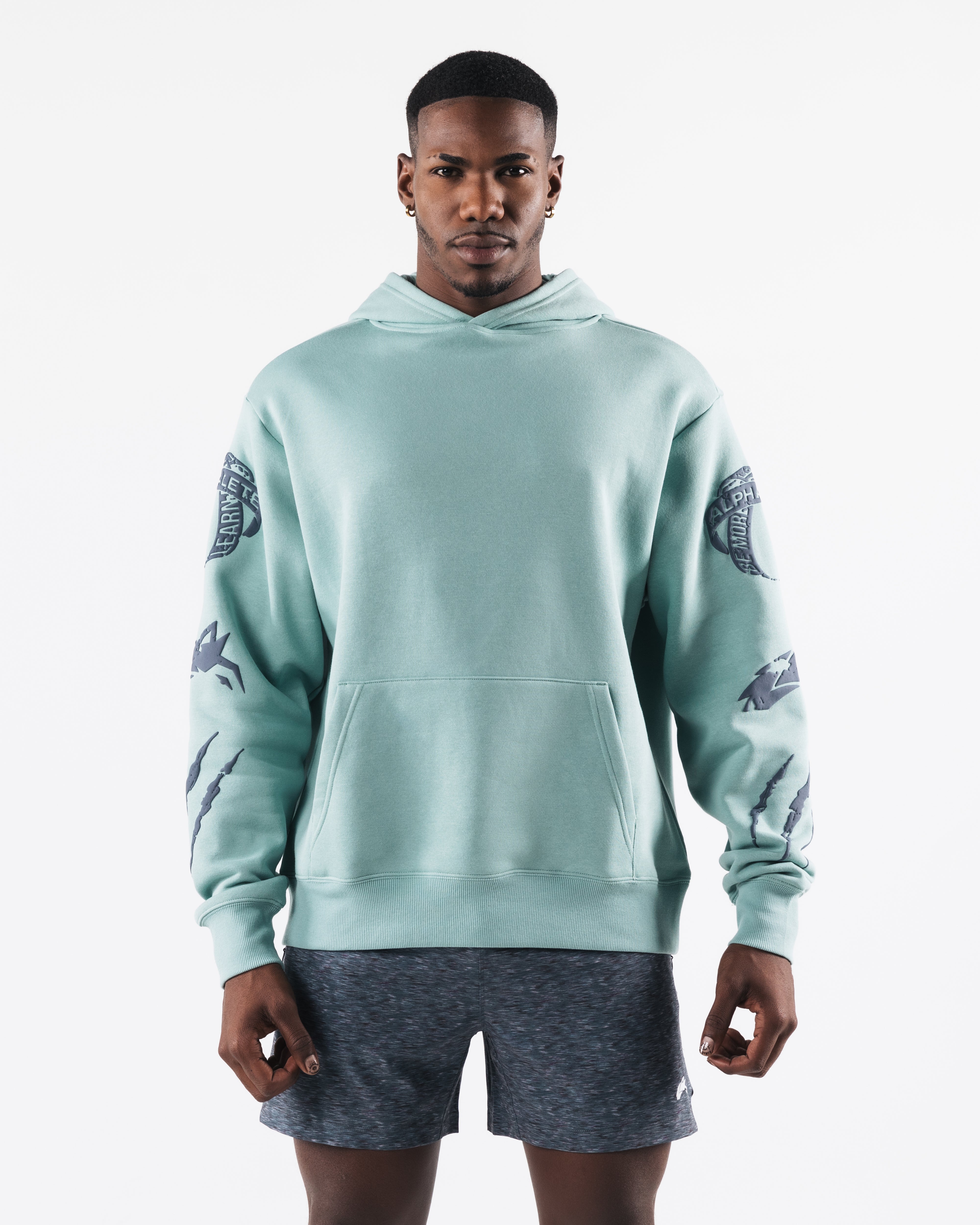 Celestial Blue Three Pillar Hoodie - Stylish & Comfortable Pullover for Men & Women | Perfect for Casual Wear, Gym, and Outdoor Activities