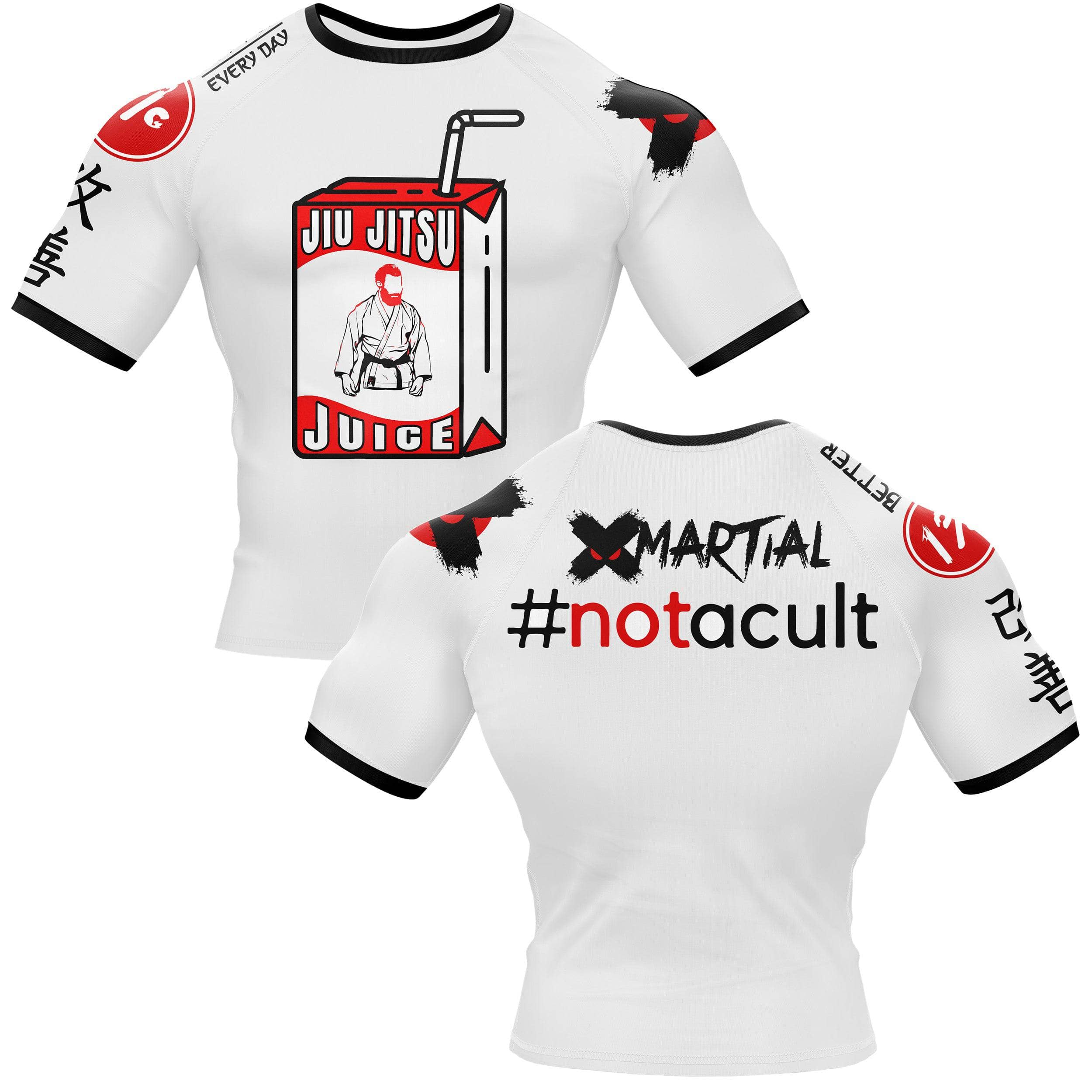 Premium BJJ Rash Guard for Jiu Jitsu Training - Moisture-Wicking & Anti-Bacterial Compression Shirt - Perfect for MMA, Grappling & Brazilian Jiu Jitsu Workouts