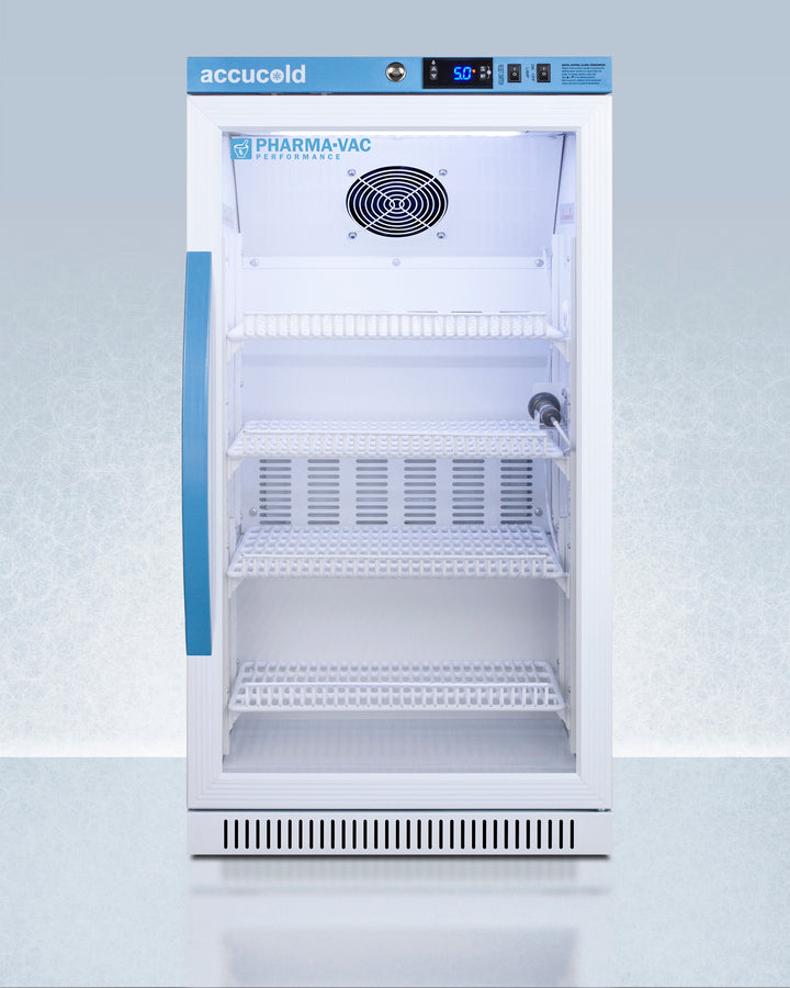 Accucold 2.83 Cu.Ft. Medical Vaccine Refrigerator with ADA Compliant Height - ARG31PVBIADA - Perfect for Clinics, Pharmacies & Vaccine Storage