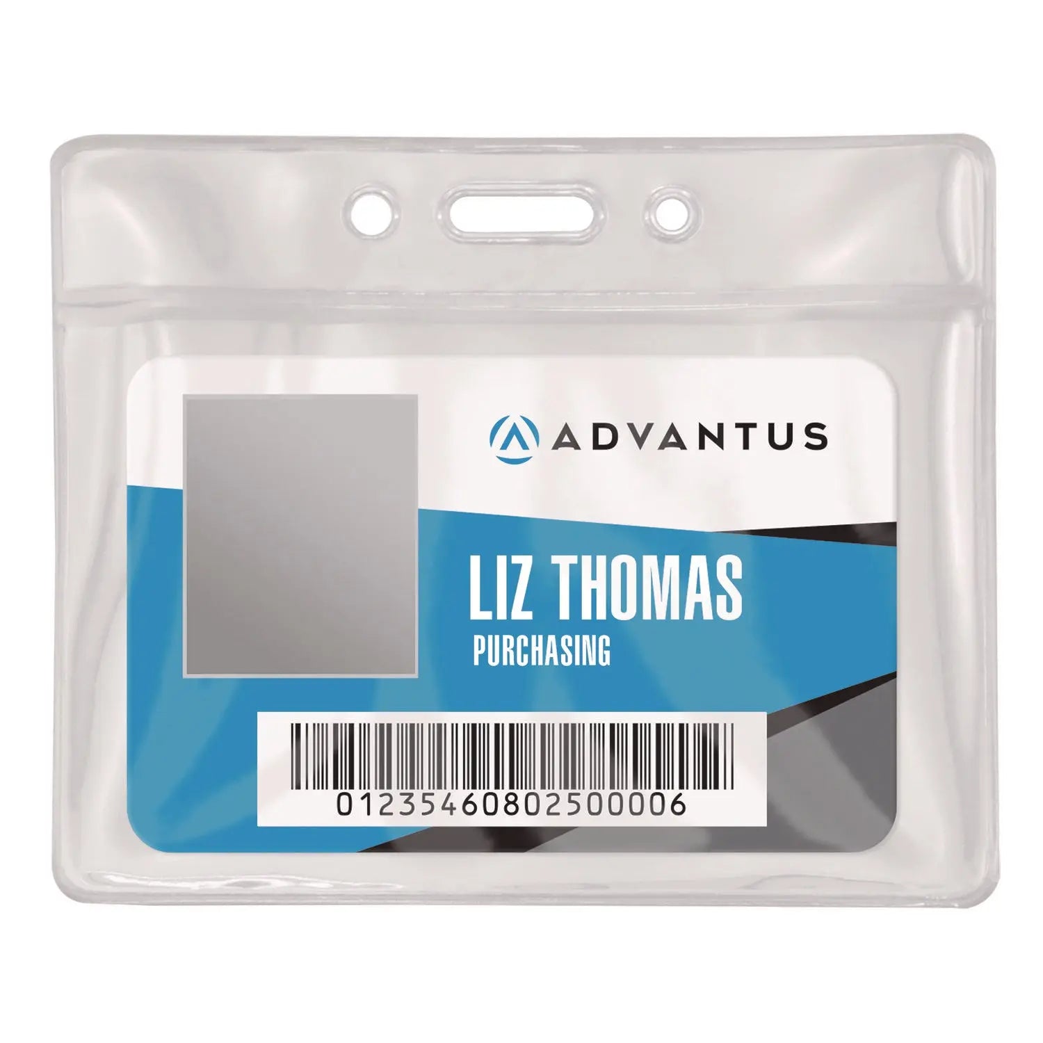 Advantus Clear ID Badge Holder - 2.25