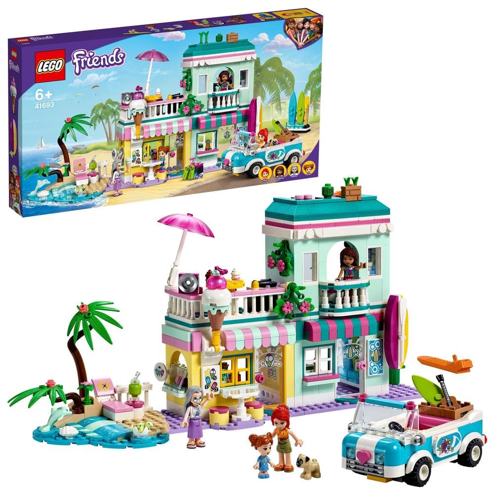 LEGO Friends Heartlake City Pizzeria Building Toy Set 41693 - Creative Play for Kids, Perfect for Birthday Gifts & Pretend Restaurant Games