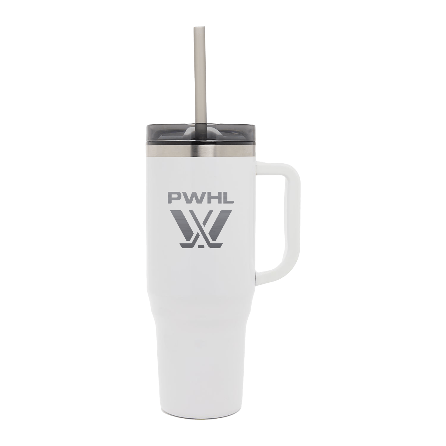 40 oz PWHL Eco-Friendly Stainless Steel Straw Tumbler - Insulated Travel Mug for Hot & Cold Drinks, Perfect for Office, Gym, Hiking and Outdoor Activities