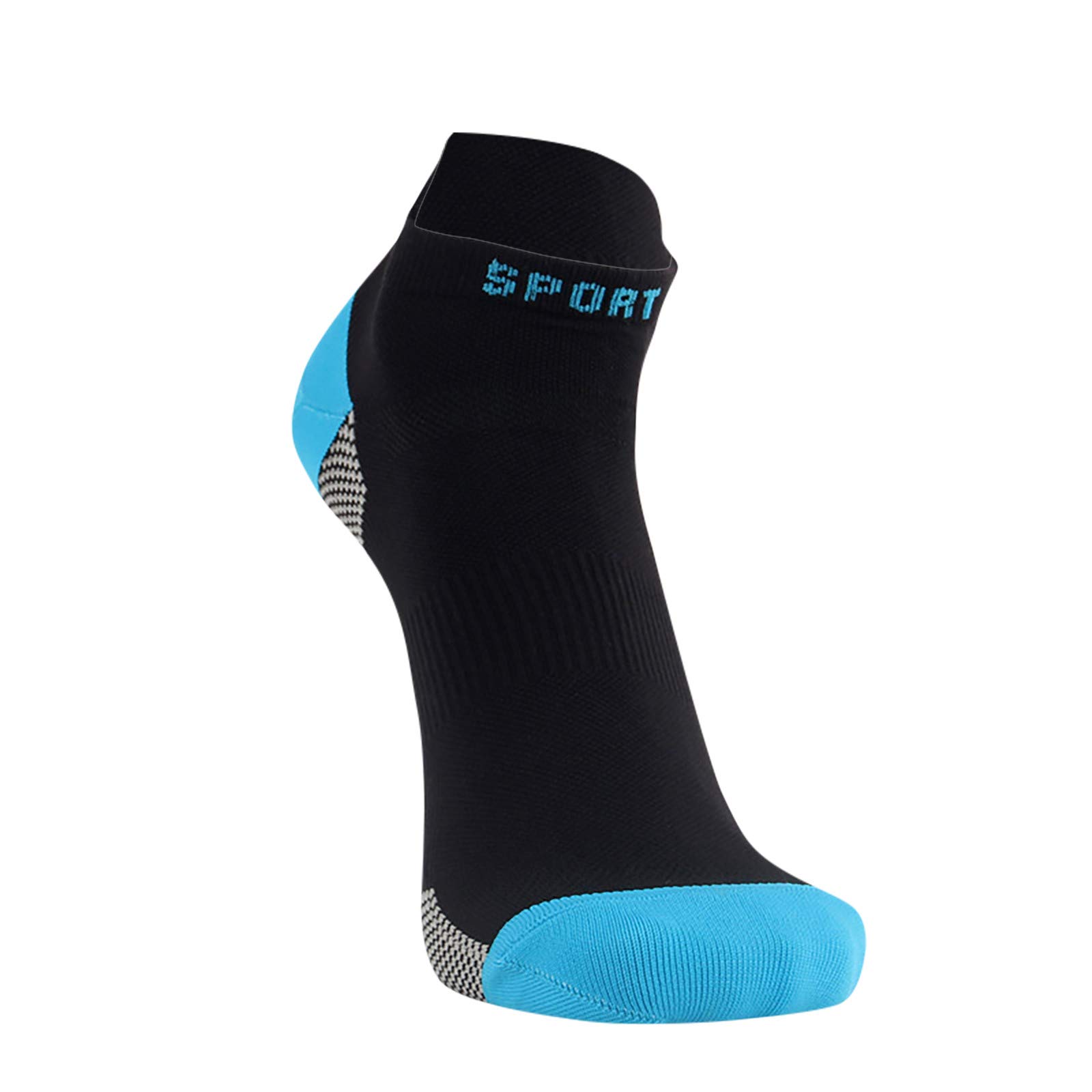 Breathable Low Cut Cycling Socks for Men & Women - Lightweight Canister Movement Soccer Socks for Walking, Running & Sports - Perfect for Cycling, Jogging & Outdoor Activities