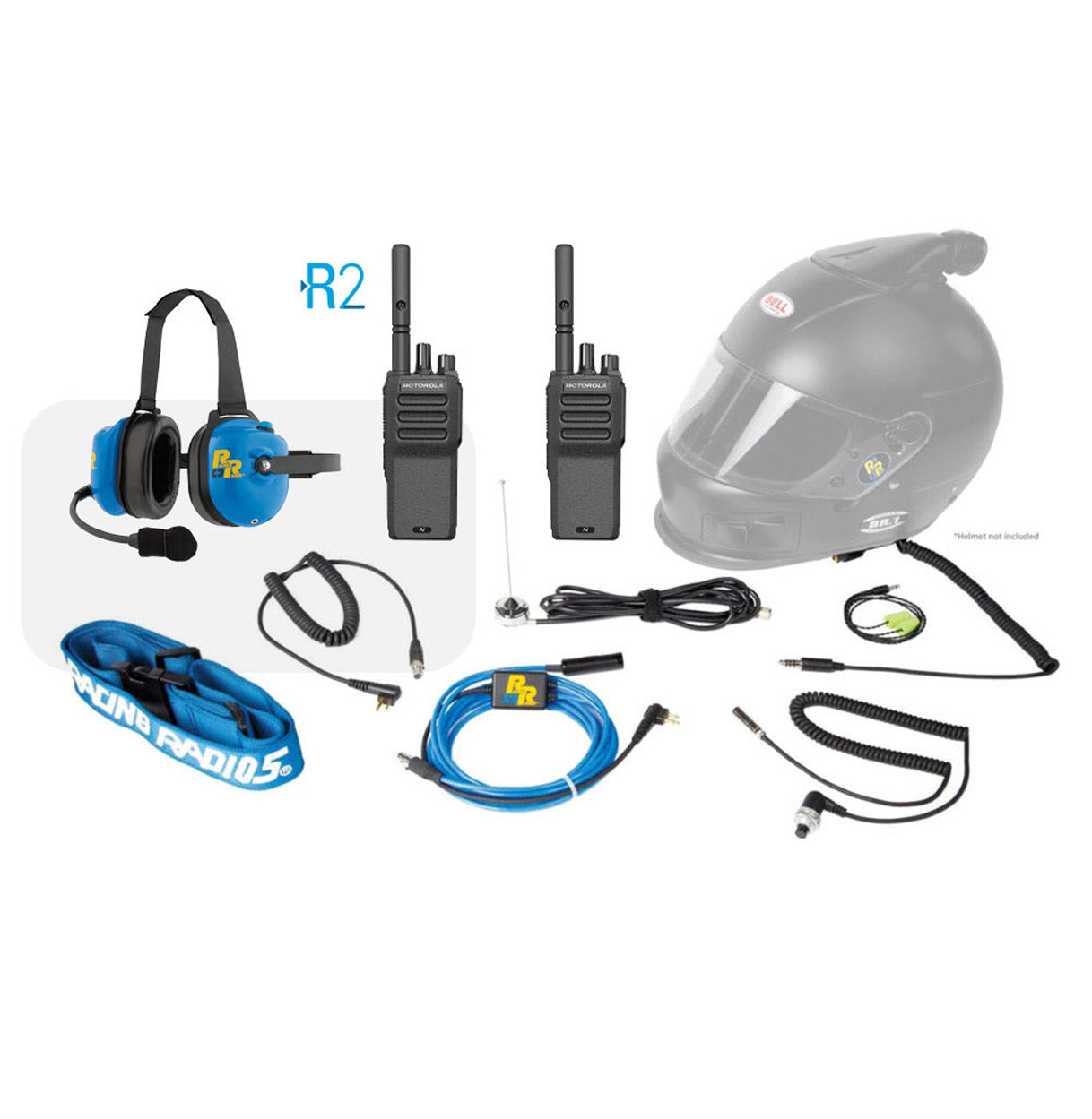 MOTOTRBO R2 Long Range Portable Digital Two-Way Radio System - Complete Kit for Outdoor, Construction & Emergency Communication