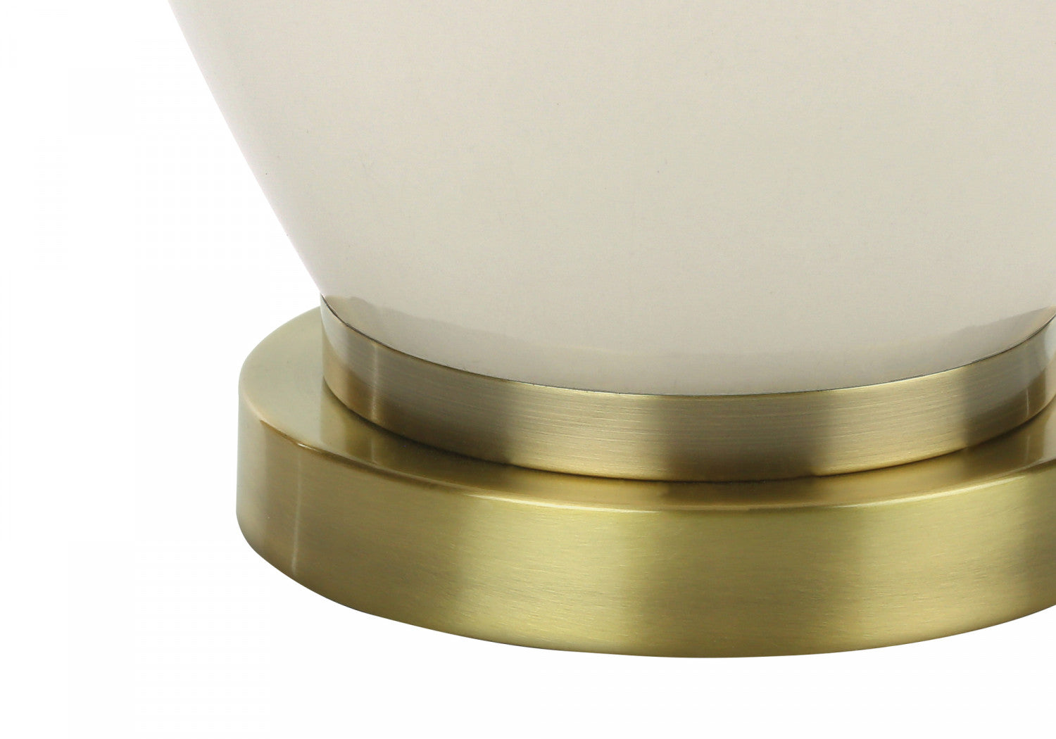 Ainsley Modern Table Lamp in Cream - Elegant Bedside & Living Room Lighting for Home Decor
