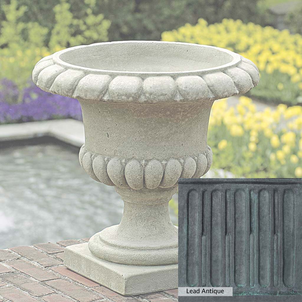 Campania International Longwood Main Fountain Garden Urn - Classic Outdoor Decorative Planter for Patio, Garden & Landscape Design | Perfect for Flowers, Plants & Water Features