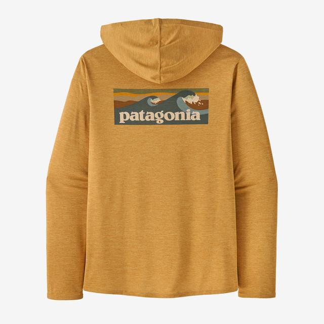 Men's Capilene Cool Daily Graphic Hoody - Lightweight & Breathable Pullover for Outdoor Activities, Hiking & Casual Wear
