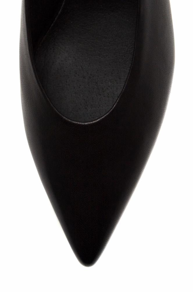 Jeffrey Campbell Women's Anarchia Black Leather Boots - Stylish Punk Ankle Booties for Women | Perfect for Night Out, Concerts & Edgy Street Style Fashion
