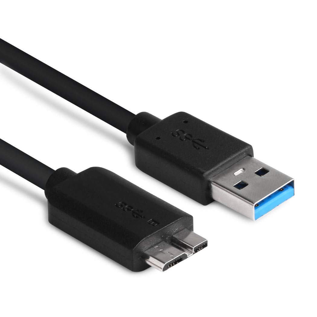 High-Speed USB 3.0 Data Sync Cable - Male A to Micro B Connector - Compatible with External Hard Drives & Storage Devices - Perfect for Fast Data Transfer, Backup & Charging