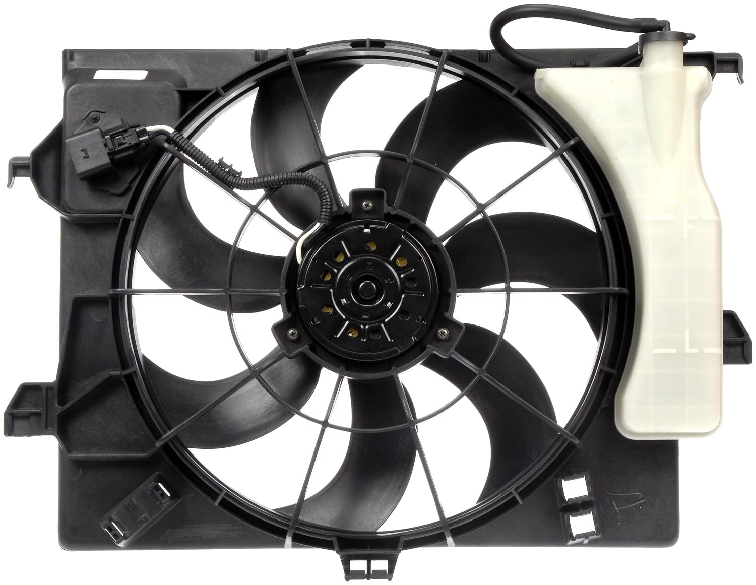 Dorman Radiator Fan Assembly - High-Performance Cooling Fan for Cars, Trucks & SUVs - Perfect for Engine Overheating Prevention & Summer Driving