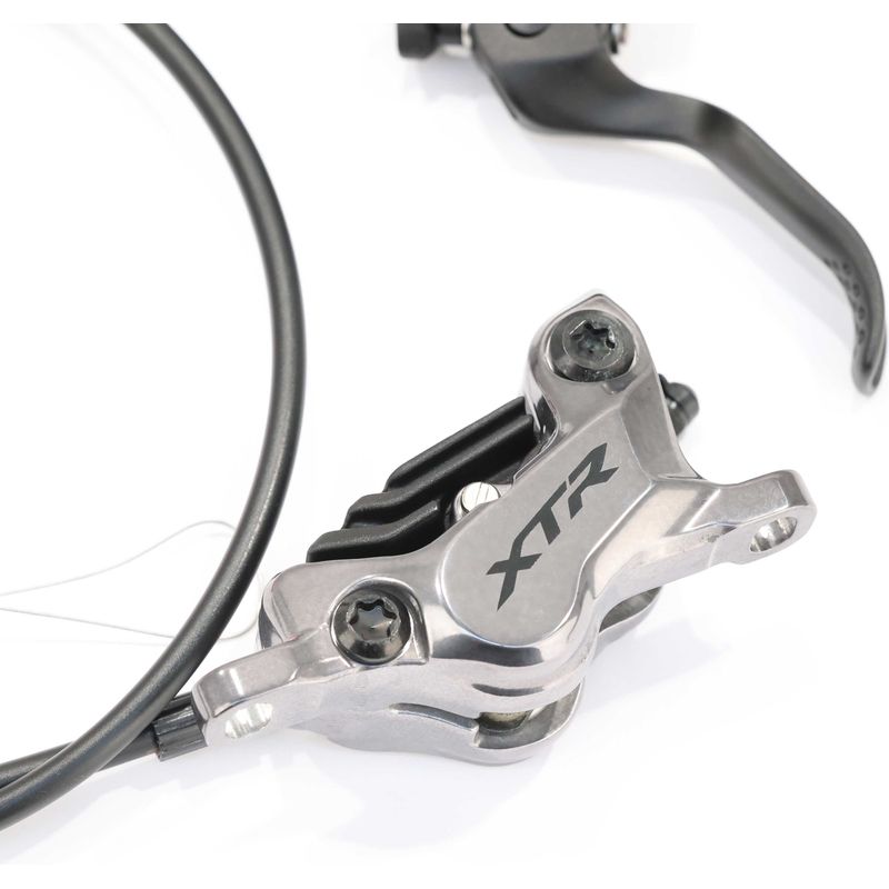 Shimano XTR M9120 Disc Brake Set - Front Left, 4-Piston Hydraulic Brakes with 850mm Hose for Mountain Bikes | Perfect for Downhill & Enduro Riding