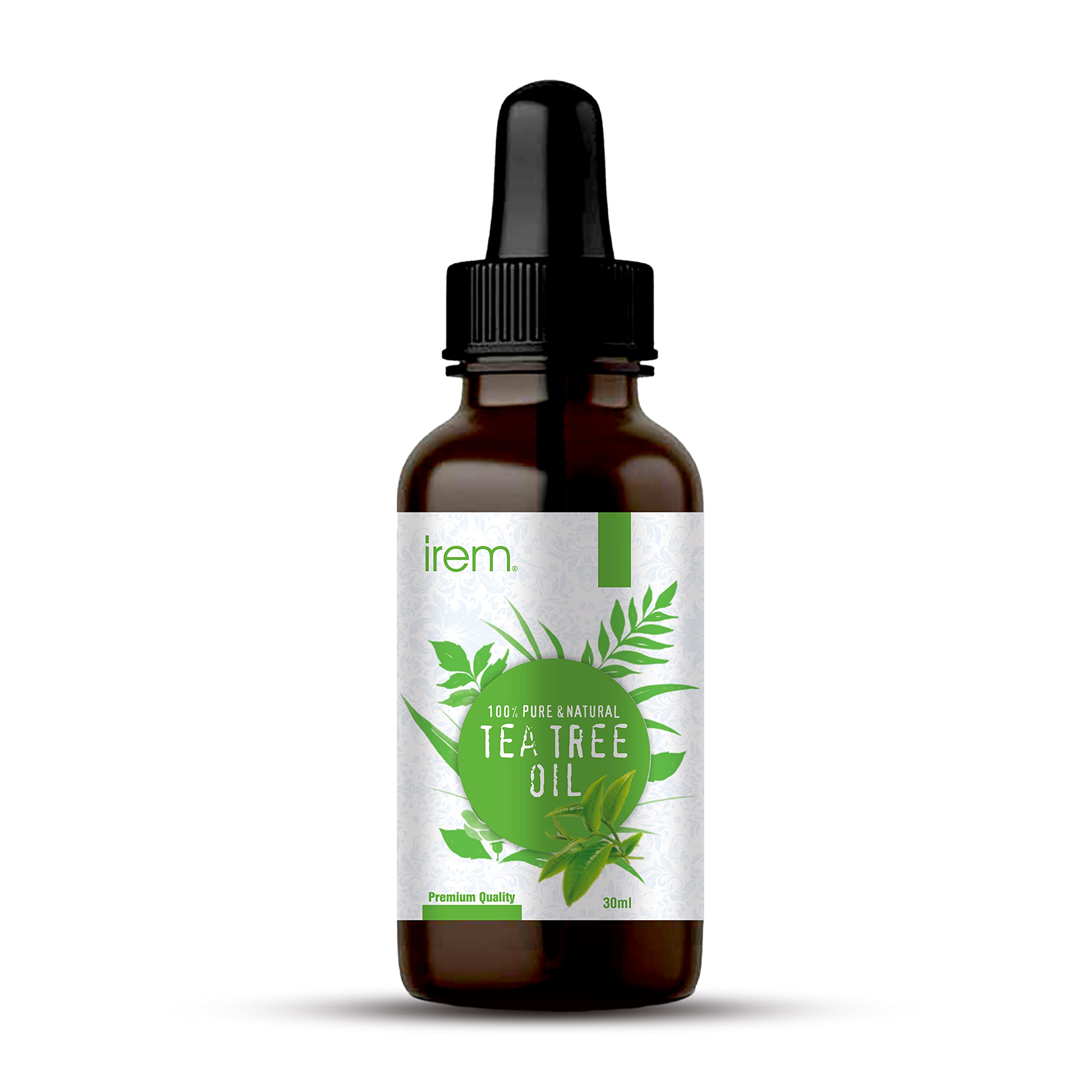Pure Tea Tree Essential Oil 30ml - Skin & Hair Care for Oily Skin & Scalp - Air Purifier
