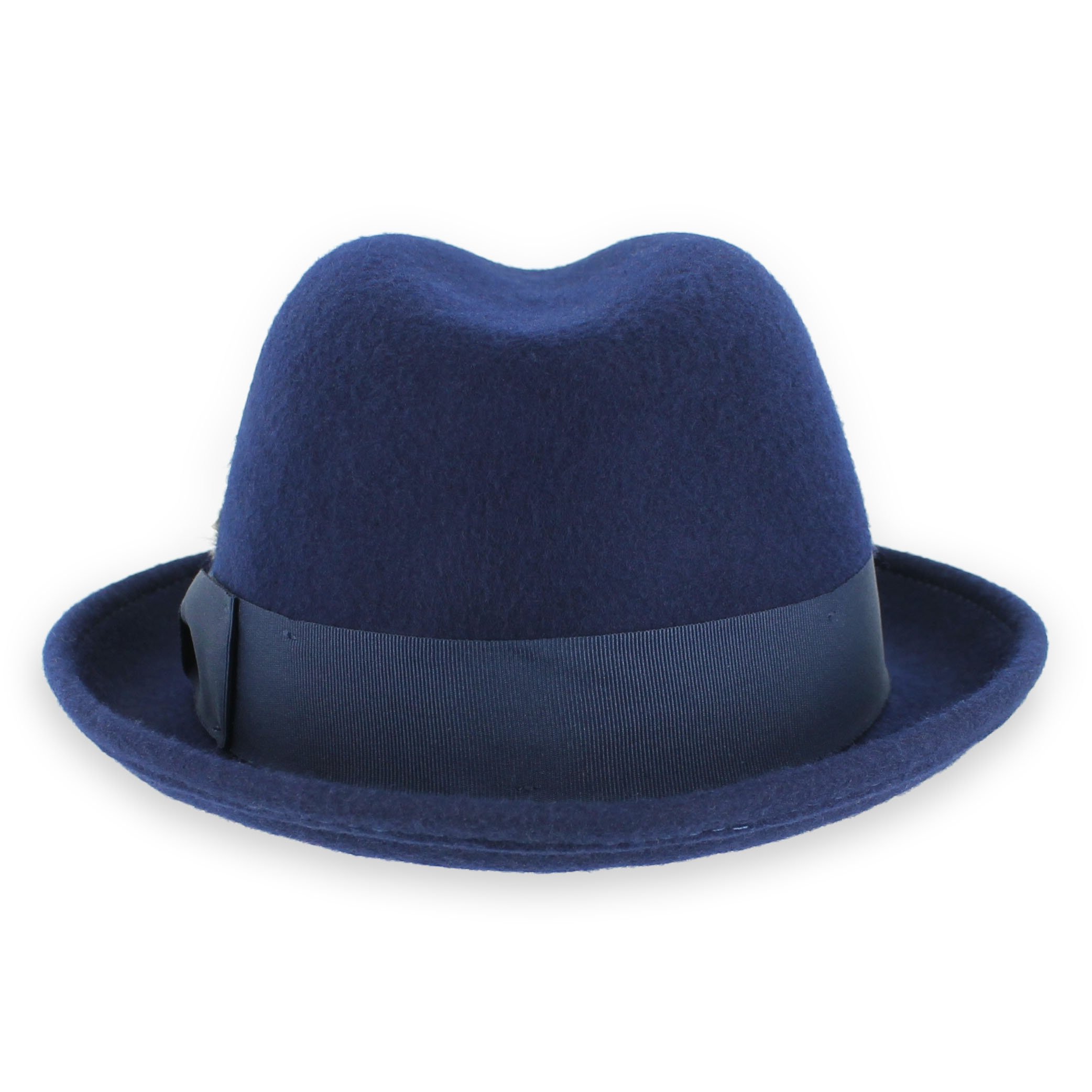 Stylish Men's Fedora Hat - Classic Wool Felt Dress Hat for Formal & Casual Wear - Perfect for Weddings, Parties, and Everyday Fashion