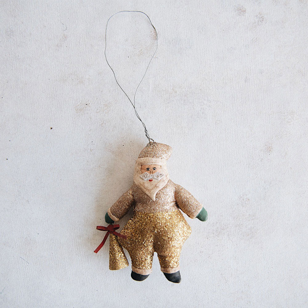 Christmas Santa Claus Ornament - Handmade Holiday Decor for Tree, Gift, and Home Decoration - Perfect for Xmas Party, Festive Decor, and Holiday Cheer