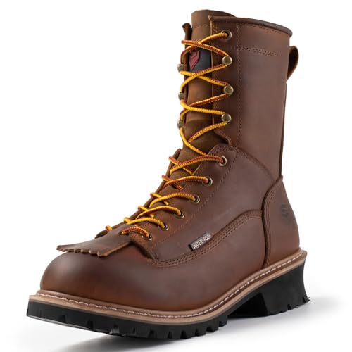 Waterproof-steel Toe Brown