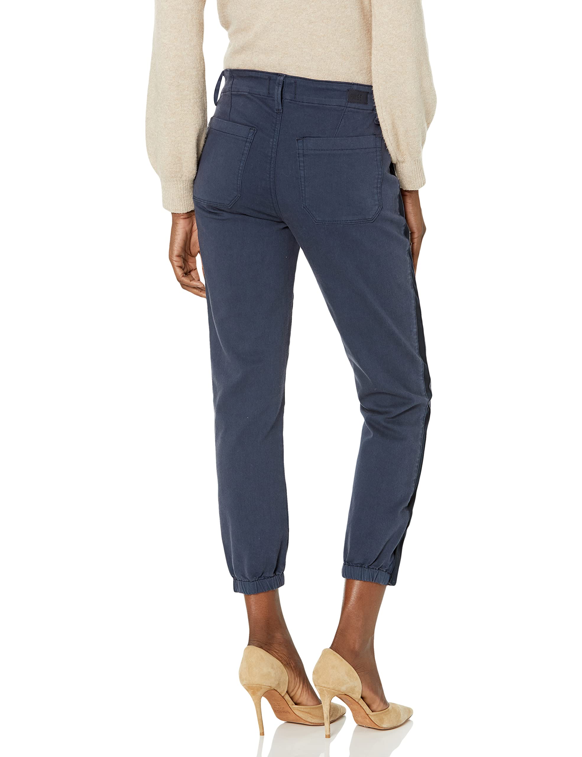 PAIGE Women's Mayslie Joggers - Soft High-Waisted Lounge Pants for Yoga, Running & Casual Wear - Comfortable Stretchy Sweatpants for Women