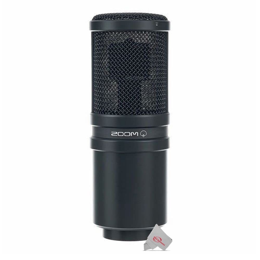 Teds Electronics ZDM-1 Professional Dynamic Microphone with TPS-4 Tabletop Tripod Stand & 30ft Pig Hog XLR Cable - Studio Recording, Podcasting & Live Streaming Bundle