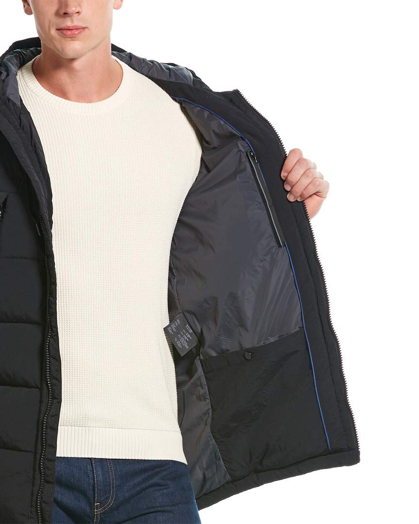 Andrew Marc Men's Hooded Sweatshirt - Premium Cotton Fleece Pullover for Casual Wear, Gym & Outdoor Activities