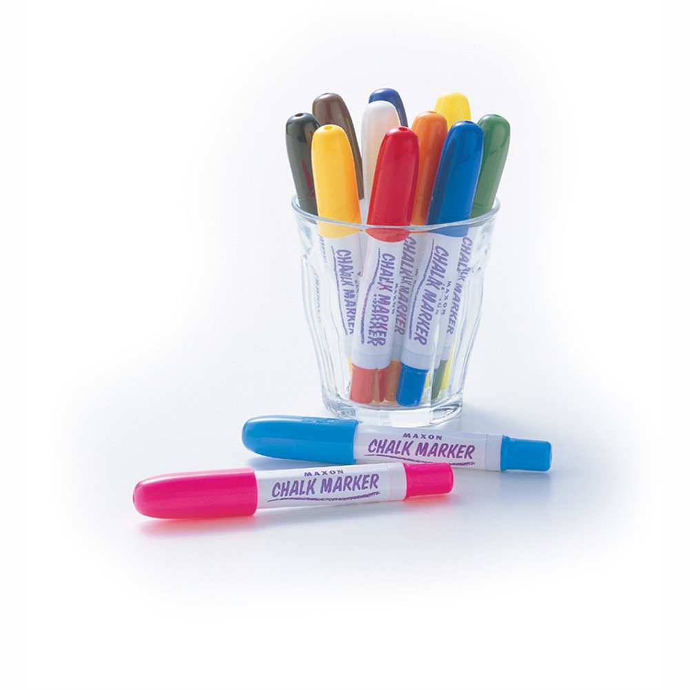 Holbein White Chalk Marker - Non-Toxic, Vibrant & Erasable - Perfect for Restaurants, Cafes, Schools & DIY Projects