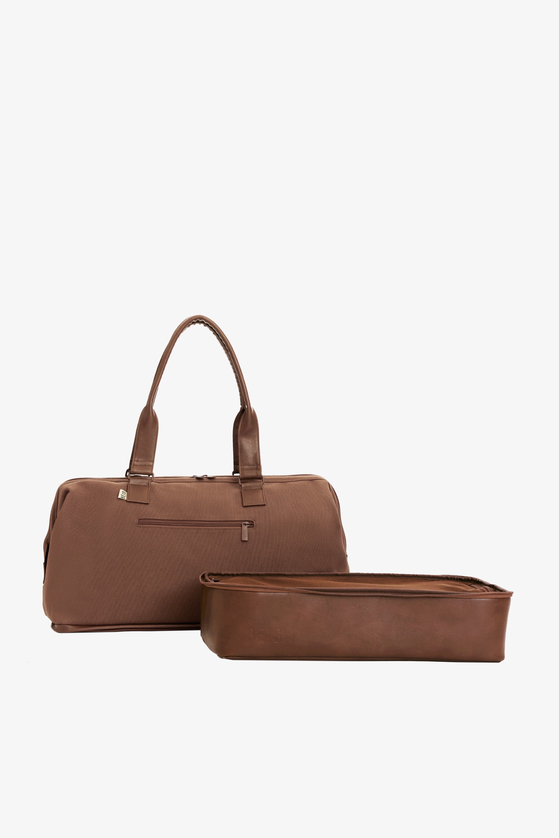 Premium Maple Convertible Weekender Bag - Stylish & Spacious Travel Duffel for Weekend Getaways, Gym, Work & Overnight Trips
