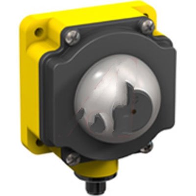 K80LGRAL1YPQ Loud Audible Indicator - 5 Pin Euro QD, PNP, 18-30VDC - Perfect for Industrial Automation & Machine Safety Alarms