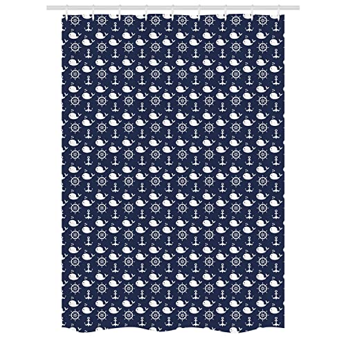 Navy Blue White