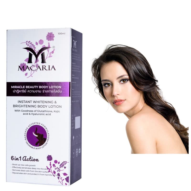 Miracle Beauty Whiteglow Skin Whitening Body Lotion for Women & Girls - Hydrating & Brightening Moisturizer for Daily Use & Night Care