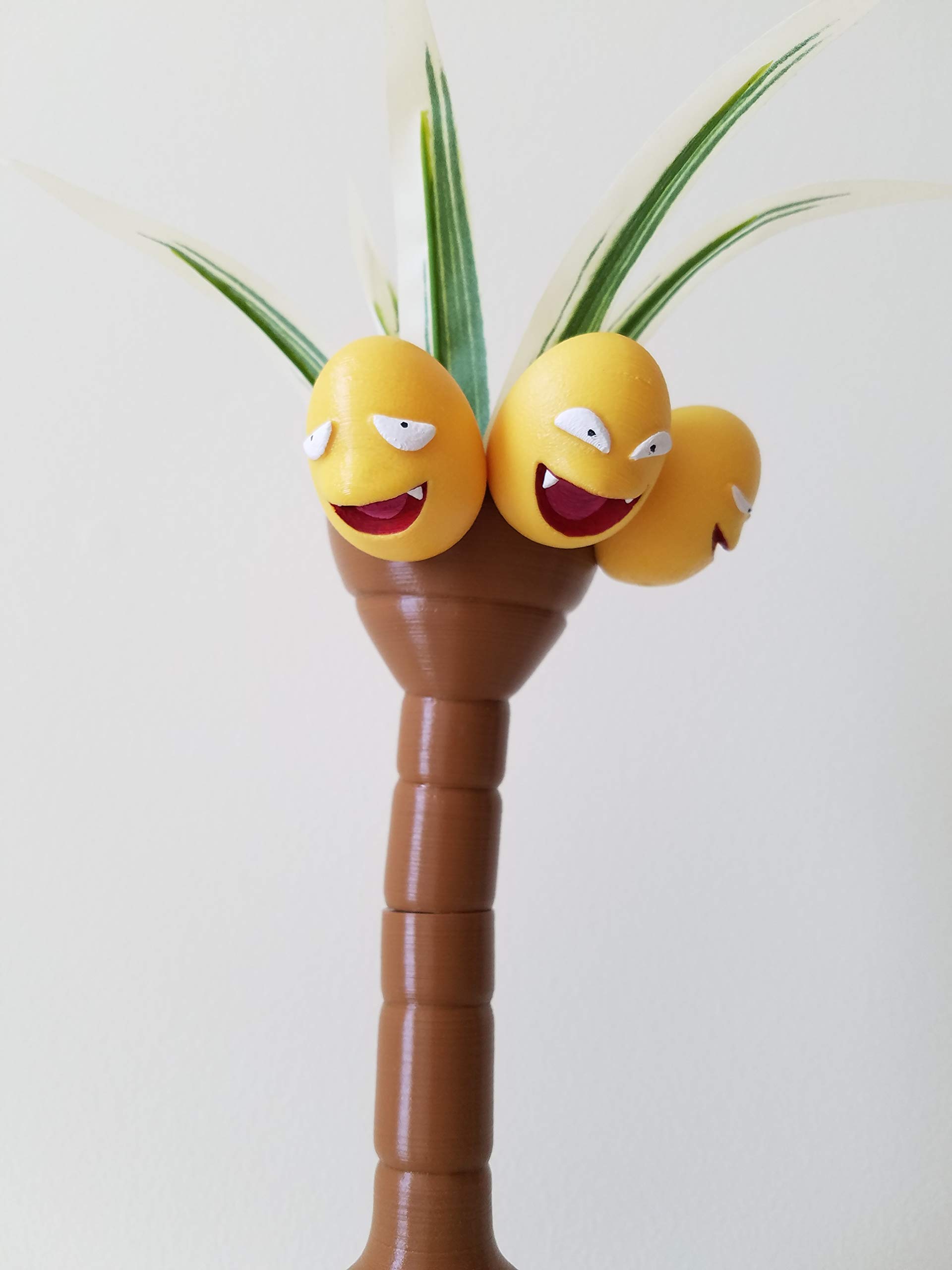 Alolan Exeggutor Planter Pot - Unique Pokemon Flower Pot for Plants & Succulents | Perfect Gift for Gamers, Pokemon Fans & Let's Go! Enthusiasts | Great for Home Decor, Office Desk & Gaming Room Decorations