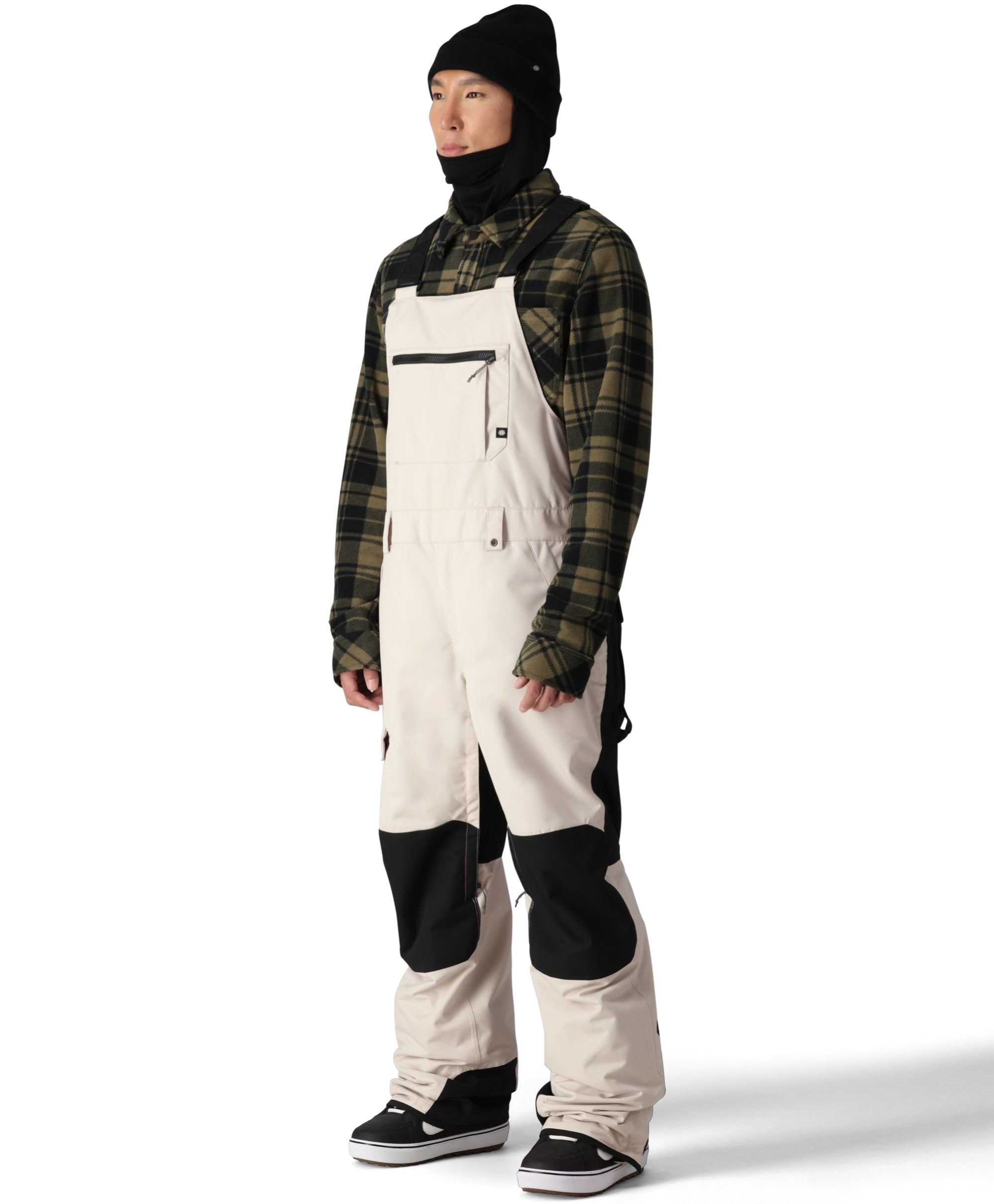 686 Men's Hot Lap Insulated Snow Bib Pants 2025 - Waterproof & Warm Winter Skiing, Snowboarding & Outdoor Activities Gear