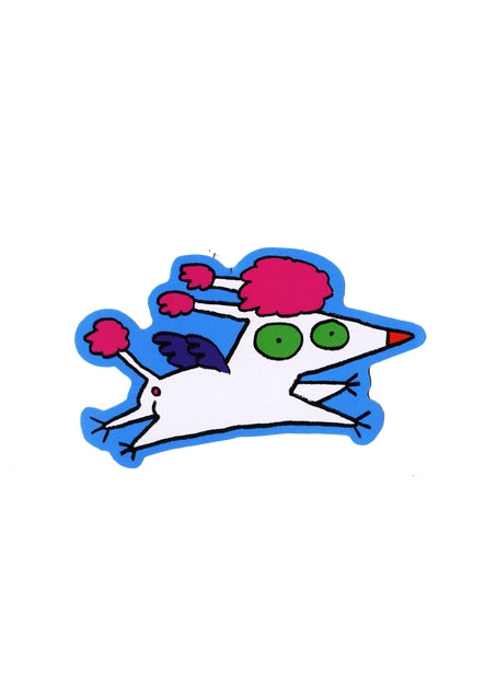 Angel Poodle Sticker - Cute Dog Decal for Laptops, Water Bottles & Scrapbooking - Perfect for Pet Lovers & DIY Crafts