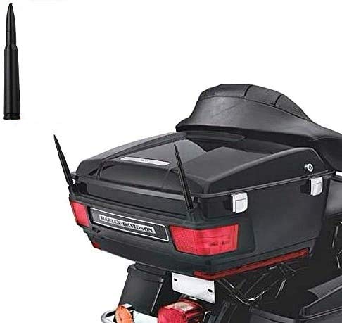 2-Pack Short Whip Metal Antenna for Harley-Davidson Motorcycles (1996-2019) | 5.45