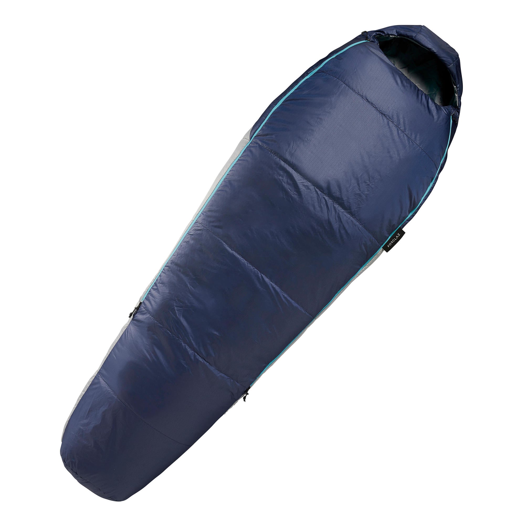 Forclaz MT500 59°F Lightweight Polyester Sleeping Bag for Camping, Hiking & Backpacking - Compact & Warm Outdoor Gear