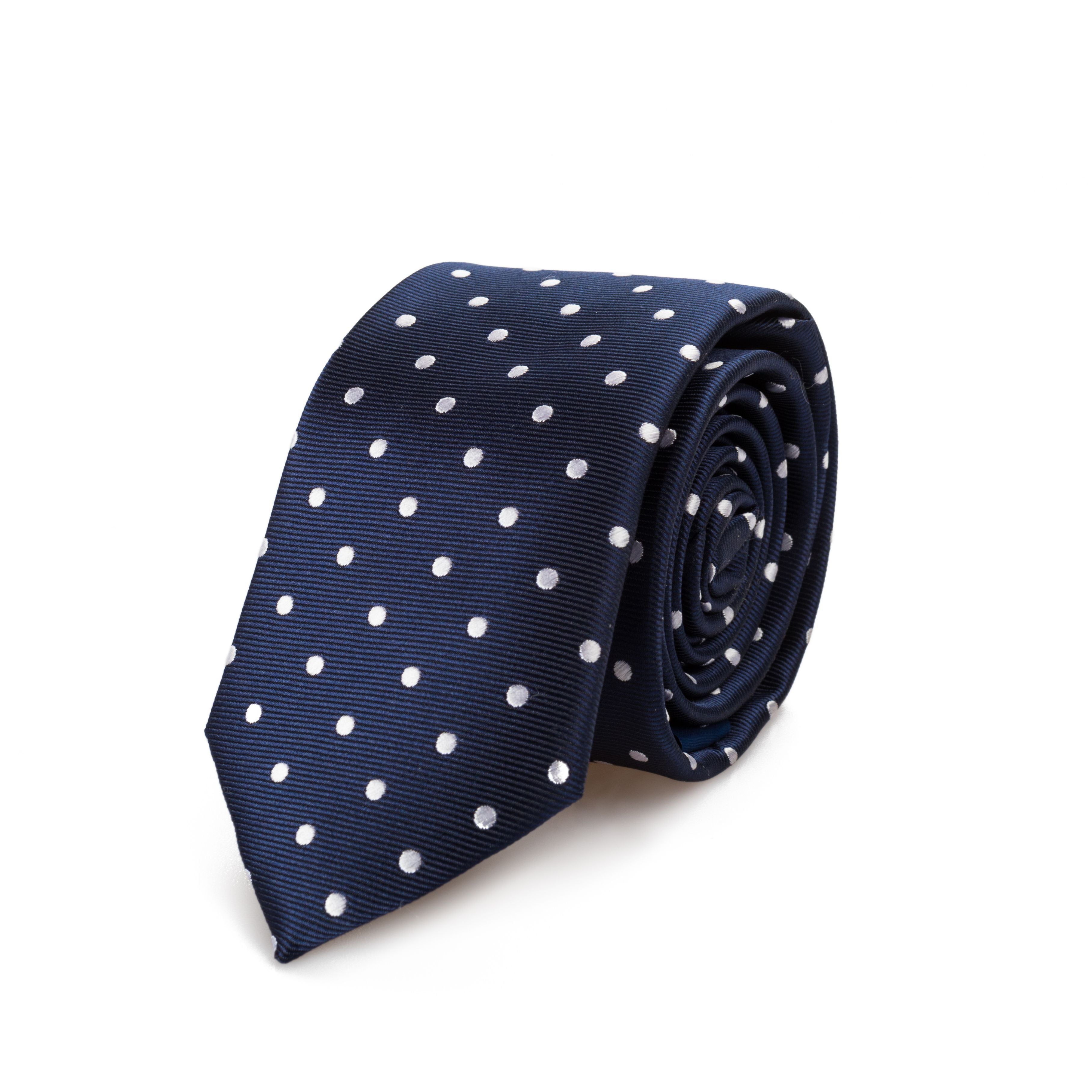 Stylish Dot Pattern Neckties for Men - Classic Polka Dotted Silk Tie for Business, Wedding & Formal Occasions